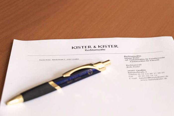 Kanzlei Kister Papier